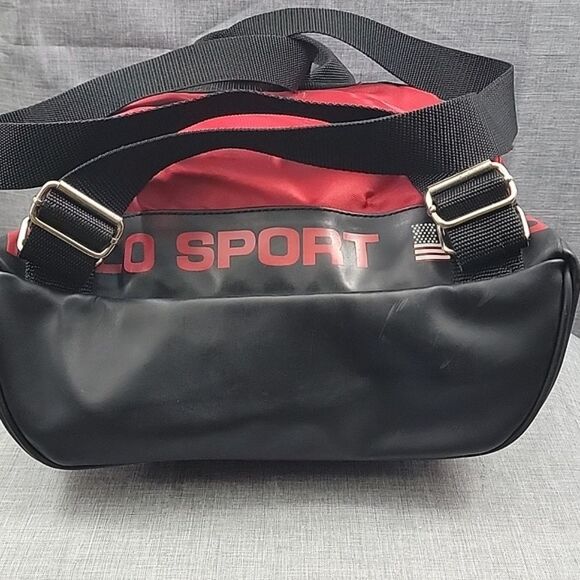 Polo sport Ralph Lauren VTG mini backpack red nylon 90s retro